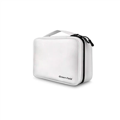 Bolso cosmético de lavado colgante blanco de diseño