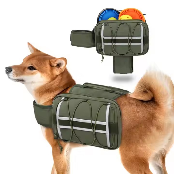 Mochila portadora de bolsa de viaje para perros y mascotas
