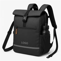 Mochila para portátil de bicicleta al aire libre de nailon impermeable 3 en 1