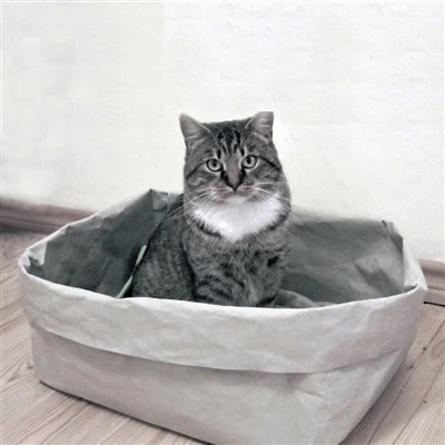 Camas lavables para mascotas de papel Kraft